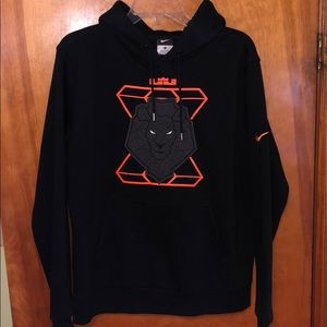 Men’s Nike LeBron James Hoodie Sweatshirt Size M